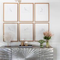 Figure Drawing II Framed - Accessories Artwork - High Fashion Home