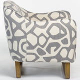 Fitz Chair, Greige Graphic-Furniture - Chairs-High Fashion Home