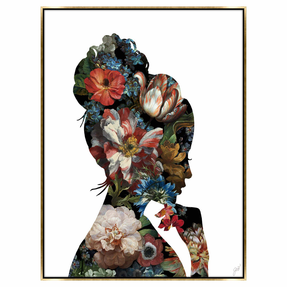 Floral Reflection Framed - Accessories Artwork - High Fashion Home