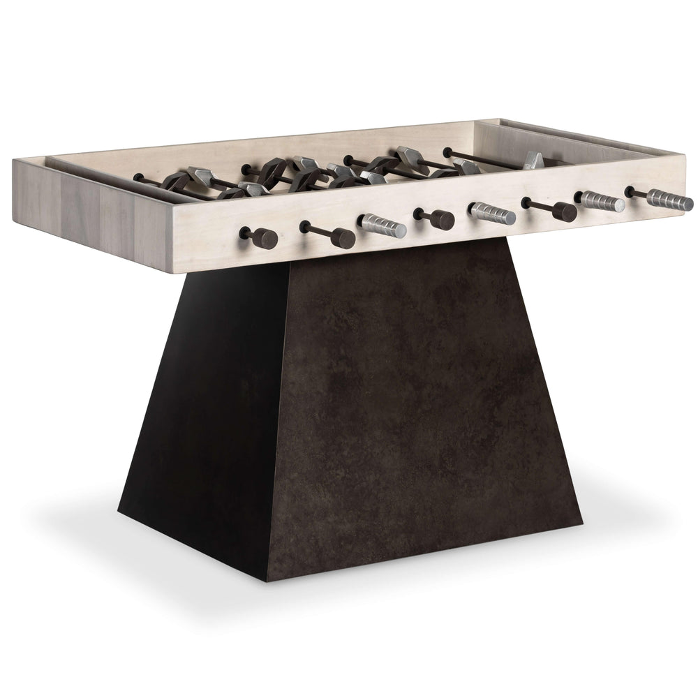 Foosball Table, Bleached Guanacaste-Furniture - Accent Tables-High Fashion Home