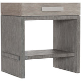 Foundations 1 Drawer Nightstand, Light Shale-Furniture - Bedroom-High Fashion Home