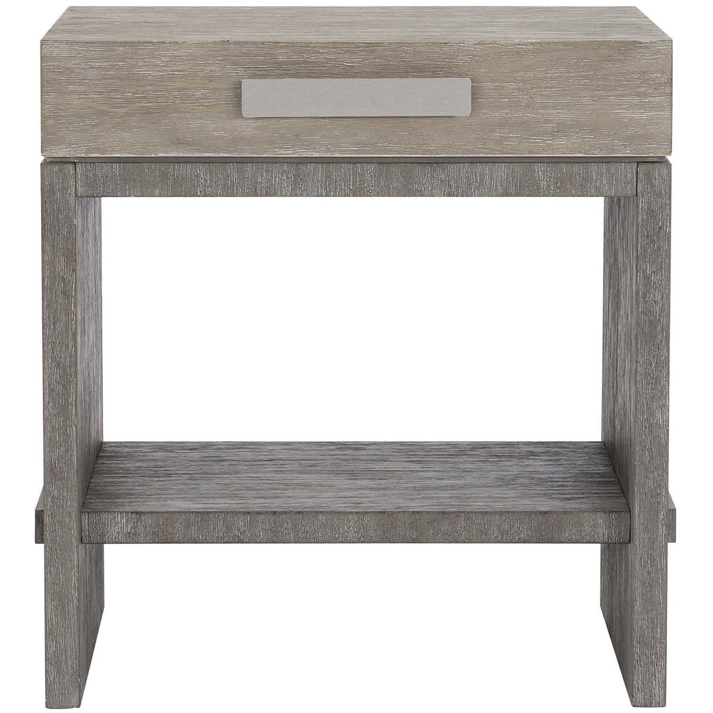 Foundations 1 Drawer Nightstand, Light Shale – High Fashion Home