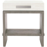 Foundations 1 Drawer Nightstand, Linen-Furniture - Bedroom-High Fashion Home