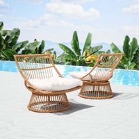 Franco Outdoor Chair, Natural-Furniture - Chairs-High Fashion Home