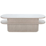Parker Console, White Wash-Furniture - Accent Tables-High Fashion Home