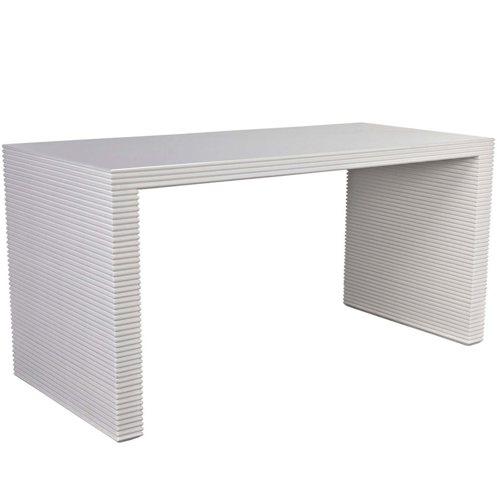 Manhattan Desk, Solid White-High Fashion Home