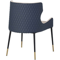 Gianni Dining Chair, Dillon Cream - Furniture - Dining - High Fashion Home