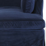 Garrison RAF Sectional, Sapphire Navy - Modern Furniture - Sectionals - High Fashion Home