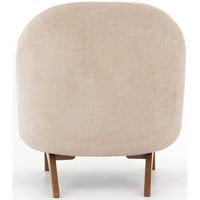 Georgia Chair, Dorsett Cream - Modern Furniture - Accent Chairs - High Fashion Home