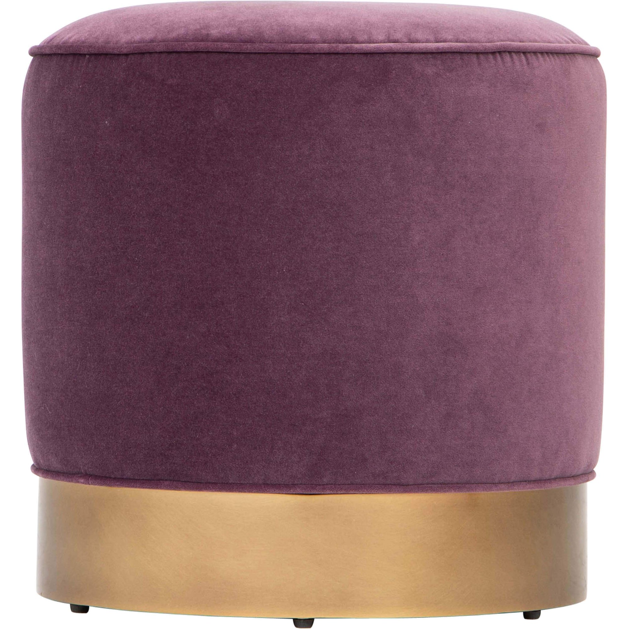 Aubergine footstool online