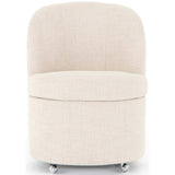 Gloria Dining Chair, Hampton Cream, Set of 2-Furniture - Chairs-High Fashion Home