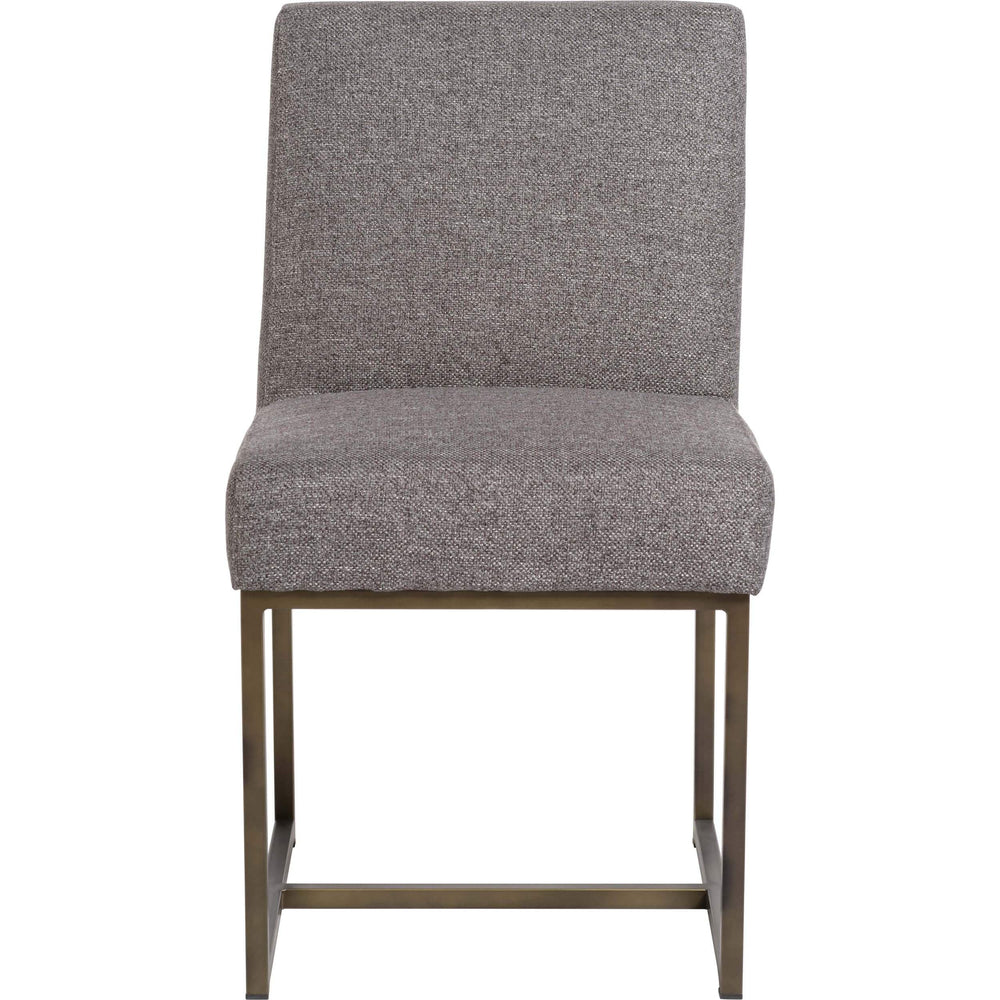 Griffin Dining Chair, Textured Concrete - Furniture - Dining - High Fashion Home
