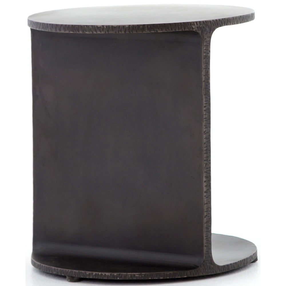 Griffon Side Table, Rustic Fossil - Furniture - Accent Tables - High Fashion Home