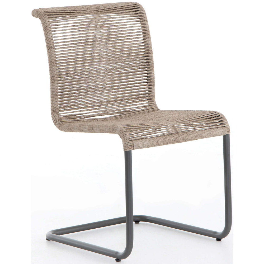 Grover Outdoor Dining Chair, Vintage White - Furniture - Dining - High Fashion Home