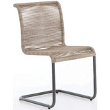 Grover Outdoor Dining Chair, Vintage White - Furniture - Dining - High Fashion Home