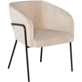 Estella Dining Chair, Almond-Furniture - Dining-High Fashion Home