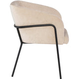 Estella Dining Chair, Almond-Furniture - Dining-High Fashion Home