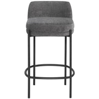 Inna Counter Stool, Cement-Furniture - Chairs-High Fashion Home