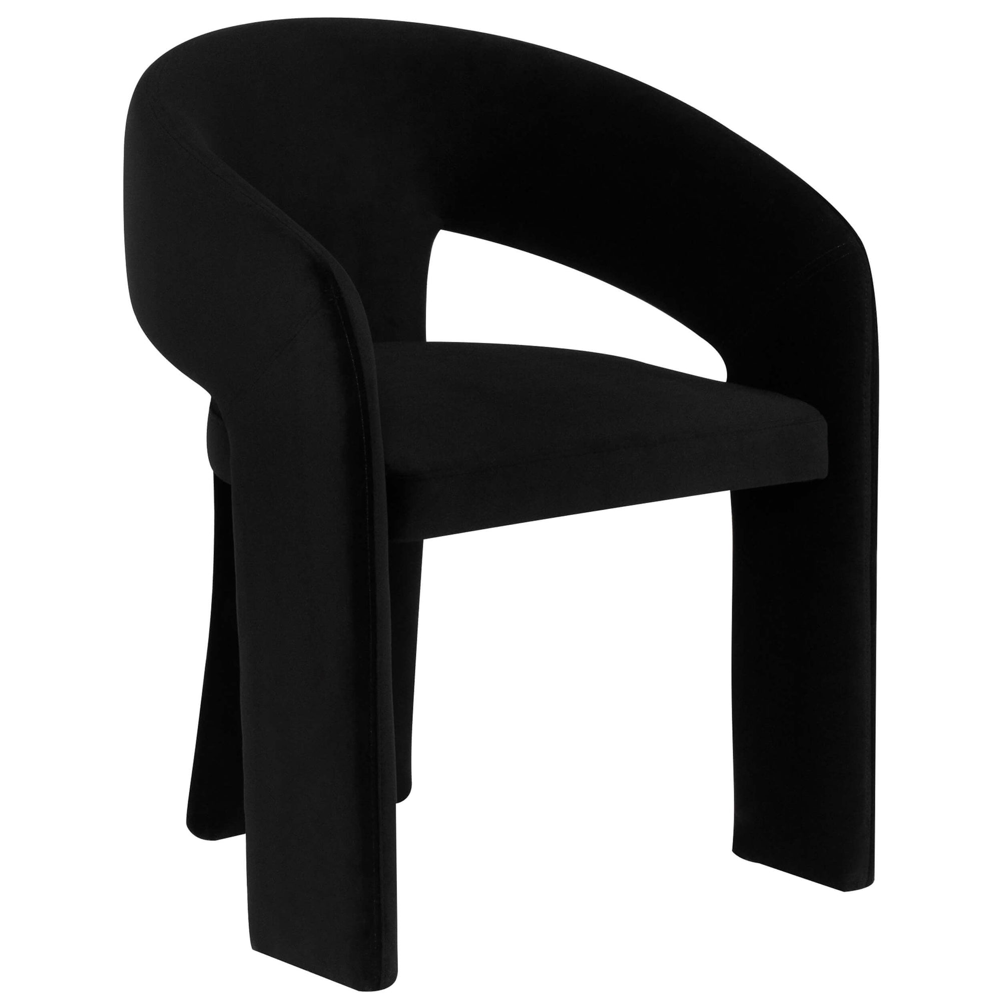 Anise Dining Chair, Black, Set of 2 High Fashion Home