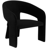 Anise Chair, Black-Furniture - Chairs-High Fashion Home