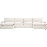 Halston Sectional, Nomad Snow-Furniture - Sofas-High Fashion Home