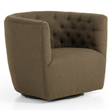 Hanover Swivel Chair, Fiqa Boucle Olive by Four Hands