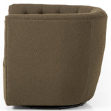 Hanover Swivel Chair, Fiqa Boucle Olive by Four Hands