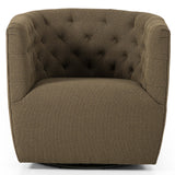 Hanover Swivel Chair, Fiqa Boucle Olive by Four Hands