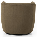 Hanover Swivel Chair, Fiqa Boucle Olive by Four Hands