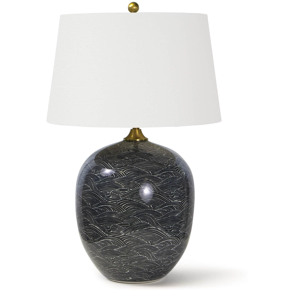 Harbor Table Lamp, Black-Lighting-High Fashion Home