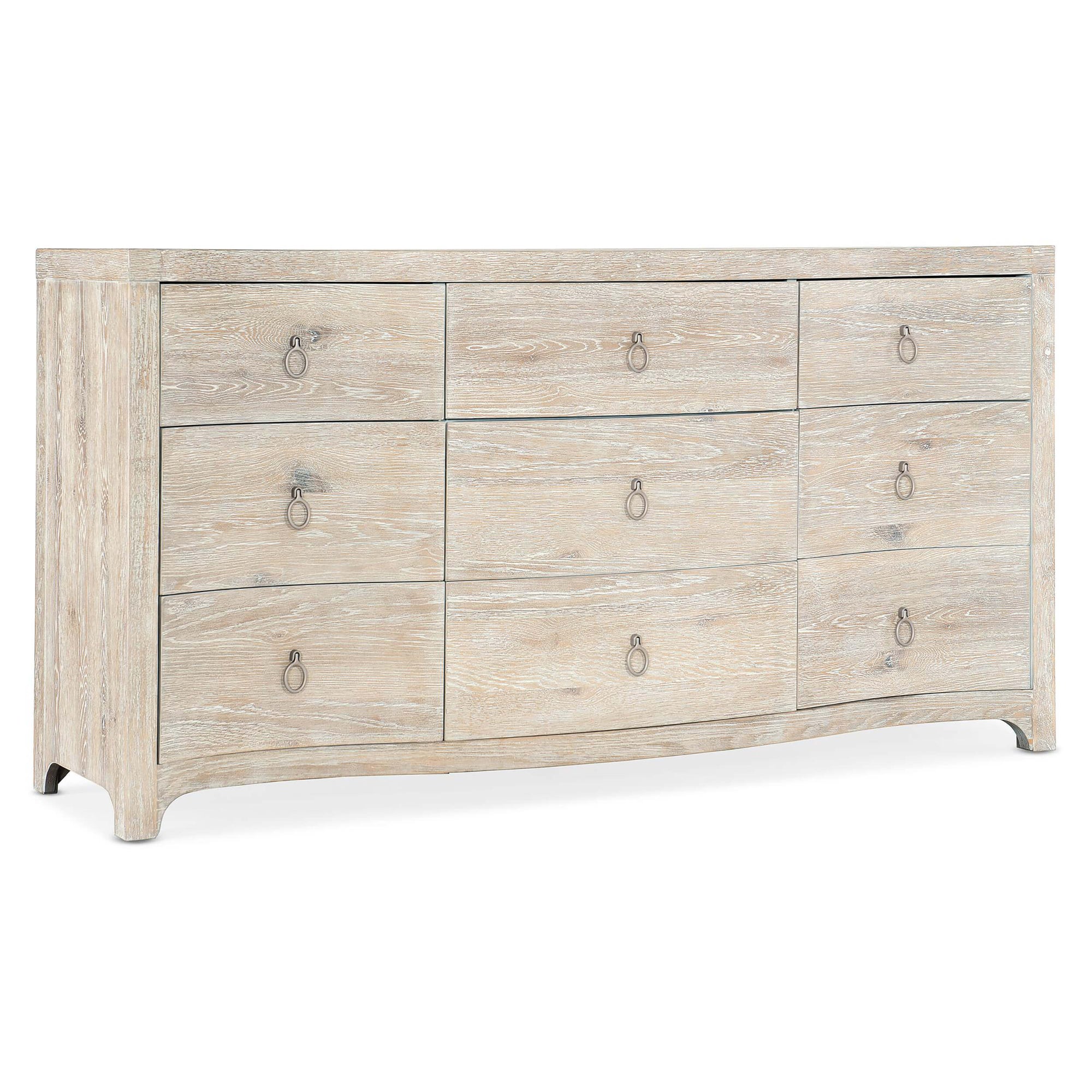 Harbour 9 Drawer Dresser, Whitewashed High Fashion Home Harbour 9 Drawer Dresser, Whitewashed High Fashion Home