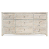 Harbour 9 Drawer Dresser, Whitewashed