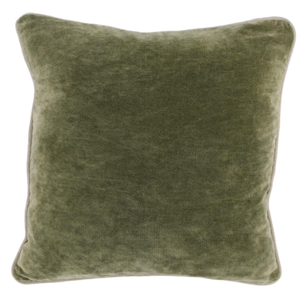 Heirloom Pillow, Moss-Accessories-High Fashion Home