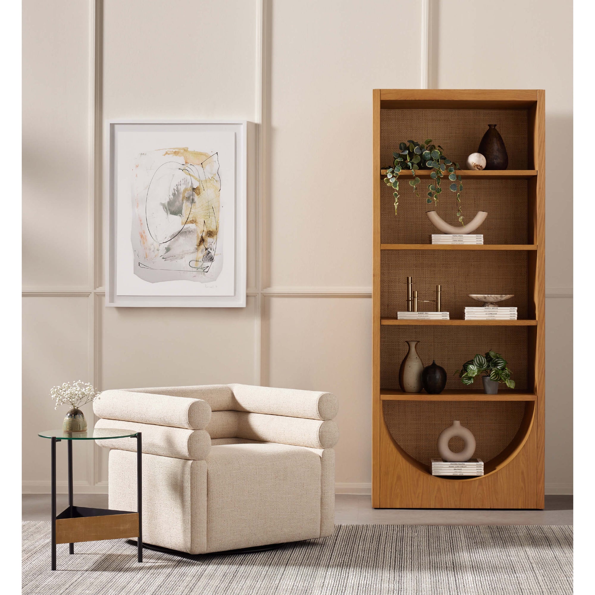 Higgs Bookcase, Honey Oak by Four Hands High Fashion Home
