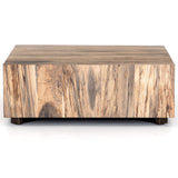 Hudson Square Coffee Table, Spalted Primavera-Furniture - Accent Tables-High Fashion Home