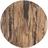 Hudson Round Dining Table, Spalted Primavera-Furniture - Dining-High Fashion Home