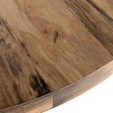 Hudson Round Dining Table, Spalted Primavera-Furniture - Dining-High Fashion Home