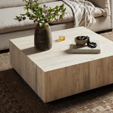 Hudson Square Coffee Table, Bleached Spalted Primavera
