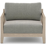 Huntington Outdoor Chair, Faye Ash/Washed Brown Frame - Furniture - Chairs - High Fashion Home