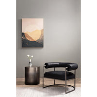 Cameron End Table, Ombre Pweter-Furniture - Accent Tables-High Fashion Home