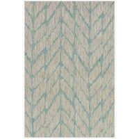 Loloi Isle IE-02, Mist/Aqua