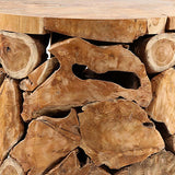 Briar Round Dining Table, Natural