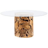 Briar Round Dining Table, Natural