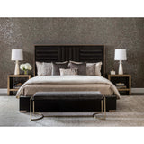 Mabel Bed, Queen, Antique Brass, Abbington Charred Brown