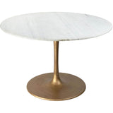 Ithaca Dining Table, White-Furniture - Dining-High Fashion Home