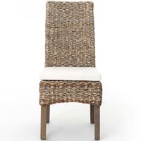 Banana Leaf Chair, Grey Wash - Set of 2-Furniture - Dining-High Fashion Home
