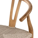 Muestra Bar Stool, Natural Teak by Four Hands