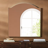 Jacques Mirror, Antique Brass by Four Hands