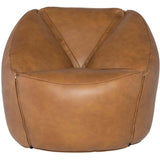 Jasper Leather Chair, Terre