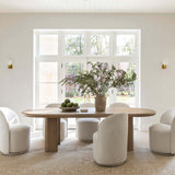 Jaylen Extension Dining Table, Yucca Oak by Four Hands